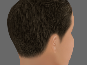 Matt Damon Head - Low poly head for game 3D 模型
