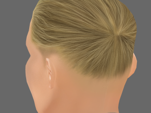 Erling Haaland Head - Low poly head for game 3D 模型