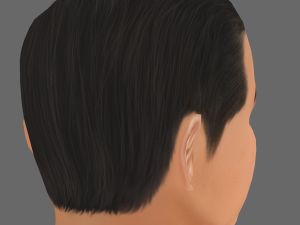 Rowan Atkinson Head - Low poly head for game 3Dモデル