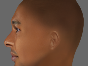 Fernandinho Head - Low poly head for game 3D Модель