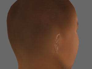 Fernandinho Head - Low poly head for game 3D Модель