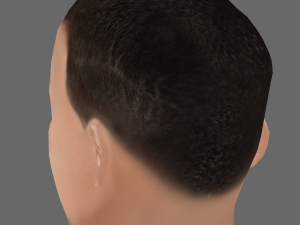 Ferran Torres Head - Low poly head for game Modelo 3D