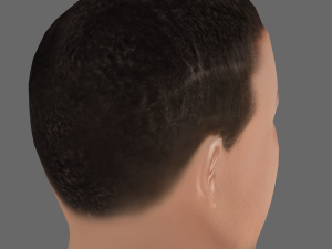 Ferran Torres Head - Low poly head for game Modelo 3D
