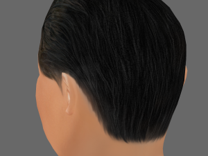 Garry Shandling Head - Low poly head for game 3D मॉडल