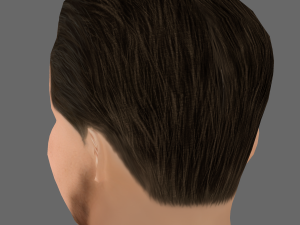 Jack Grealish Head - Low poly head for game Modelo 3D