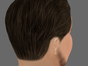 Jack Grealish Head - Low poly head for game Modelo 3D