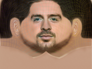 Jack Grealish Head - Low poly head for game Modelo 3D