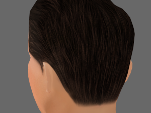 Jimmy Carr Head - Low poly head for game Modello 3D