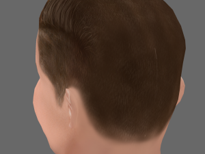 Kevin De Bruyne Head - Low poly head for game Model 3D