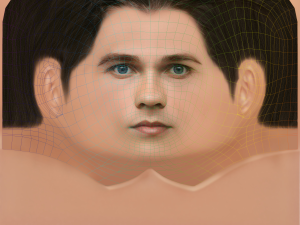 Levi Miller Head - Low poly head for game 3D Model