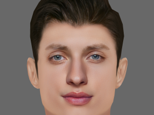 Matt Rife Head - Low poly head for game 3D Model