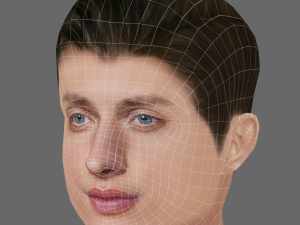 Matt Rife Head - Low poly head for game Modelo 3D