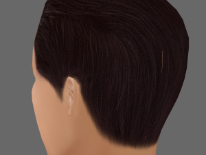 Matthew McConaughey Head - Low poly head for game 3D Model