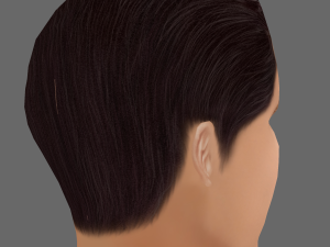 Matthew McConaughey Head - Low poly head for game 3D Model