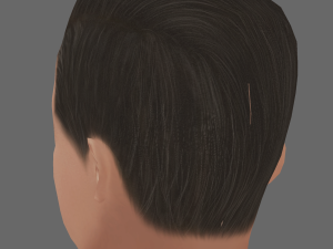 Orlando Bloom Head - Low poly head for game 3D Model