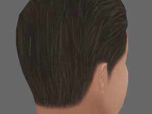 Orlando Bloom Head - Low poly head for game 3D Model