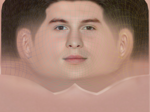 Shawn Mendes Head - Low poly head for game 3D मॉडल
