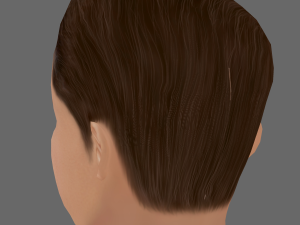 Tom Cruise Head - Low poly head for game 3D Model
