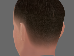 Tom Hanks Head - Low poly head for game 3D मॉडल