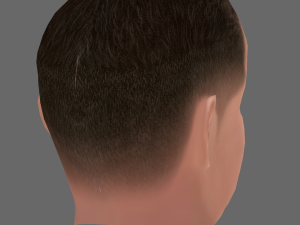 Tom Hanks Head - Low poly head for game 3D मॉडल