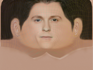 Tom Holland Head - Low poly head for game 3D Model