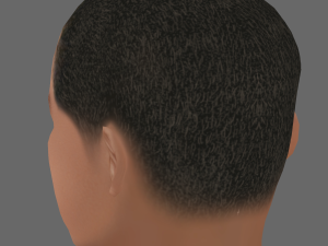 Trevor Noah Head - Low poly head for game 3D Модель