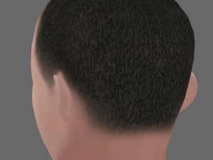Wayne Rooney Head - Low poly head for game 3D Model