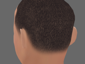 Will Smith Head - Low poly head for game Model 3D