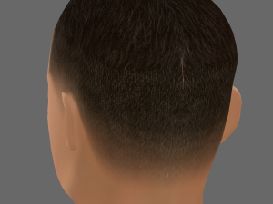 Wladimir Klitschko Head - Low poly head for game 3Dモデル