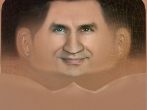 Wladimir Klitschko Head - Low poly head for game 3Dモデル