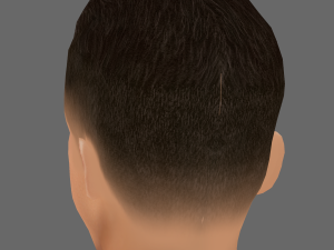Rodrigo Hernandez Cascante Head - Low poly head for game 3D Model