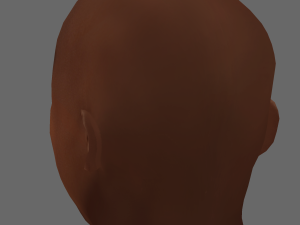 Romelu Lukaku Head - Low poly head for game 3D मॉडल