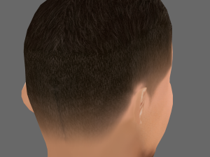 Rben Dias Head - Low poly head for game 3D मॉडल