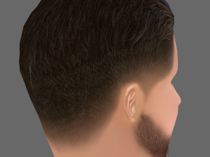 Ryan Reynolds Head - Low poly head for game Modelo 3D