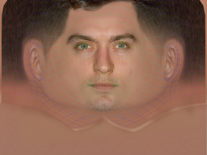 Jude Law Head - Low poly head for game Modelo 3D