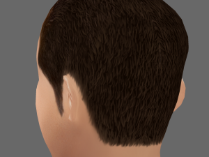 Adam Sandler Head - Low poly head for game Model 3D