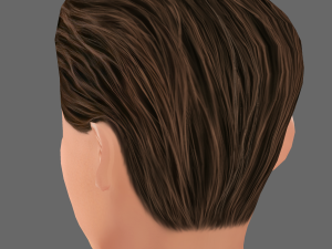 Austin Butler Head - Low poly head for game 3D-Modell