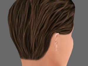 Austin Butler Head - Low poly head for game 3D-Modell