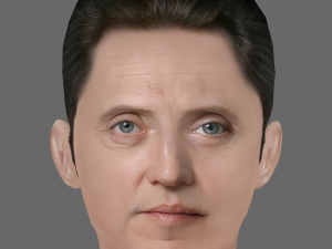 Christopher Walken Head - Low poly head for game 3Dモデル