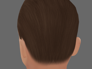 Daniel Craig Head - Low poly head for game Modèle 3D