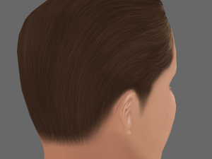 Daniel Craig Head - Low poly head for game Modèle 3D