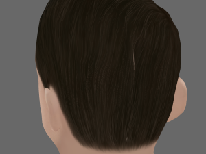David Dastmalchian Head - Low poly head for game 3D Model
