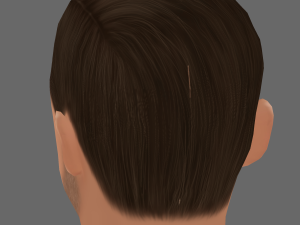 Javier Bardem Head - Low poly head for game 3D 模型