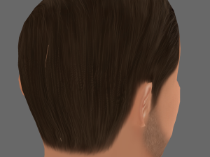 Javier Bardem Head - Low poly head for game 3D 模型