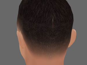 Josh Brolin Head - Low poly head for game 3D 模型