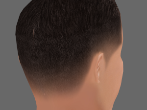 Josh Brolin Head - Low poly head for game 3D 模型