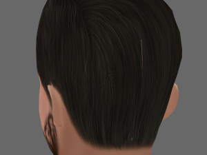 Keanu Reeves Head - Low poly head for game 3D Модель