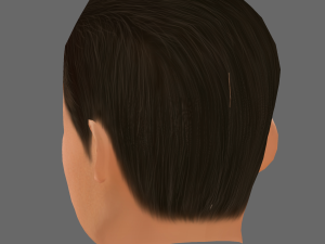Ray Stevenson Head - Low poly head for game Modelo 3D