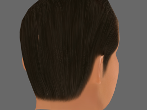 Ray Stevenson Head - Low poly head for game Modelo 3D