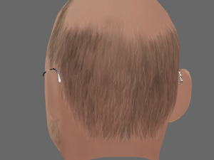 Steve Job Head - Low poly head for game Modèle 3D